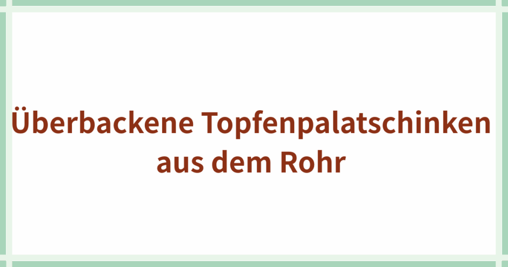Topfenpalatschinken